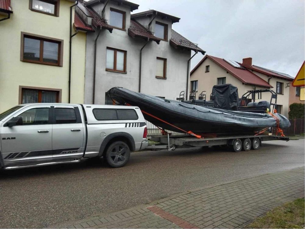 Boomeranger RIB Boat, porządna i szybka łódź