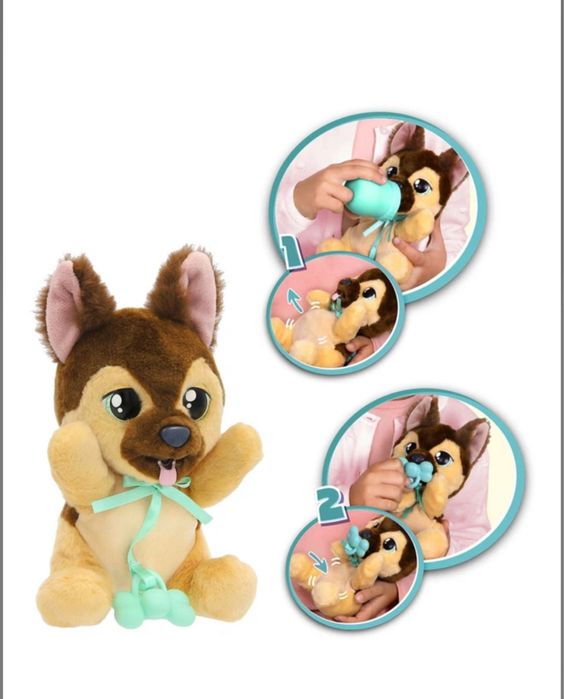 Інтерактивна іграшка BABY PAWS Yummy Німецька вівчарка з аксесуарами