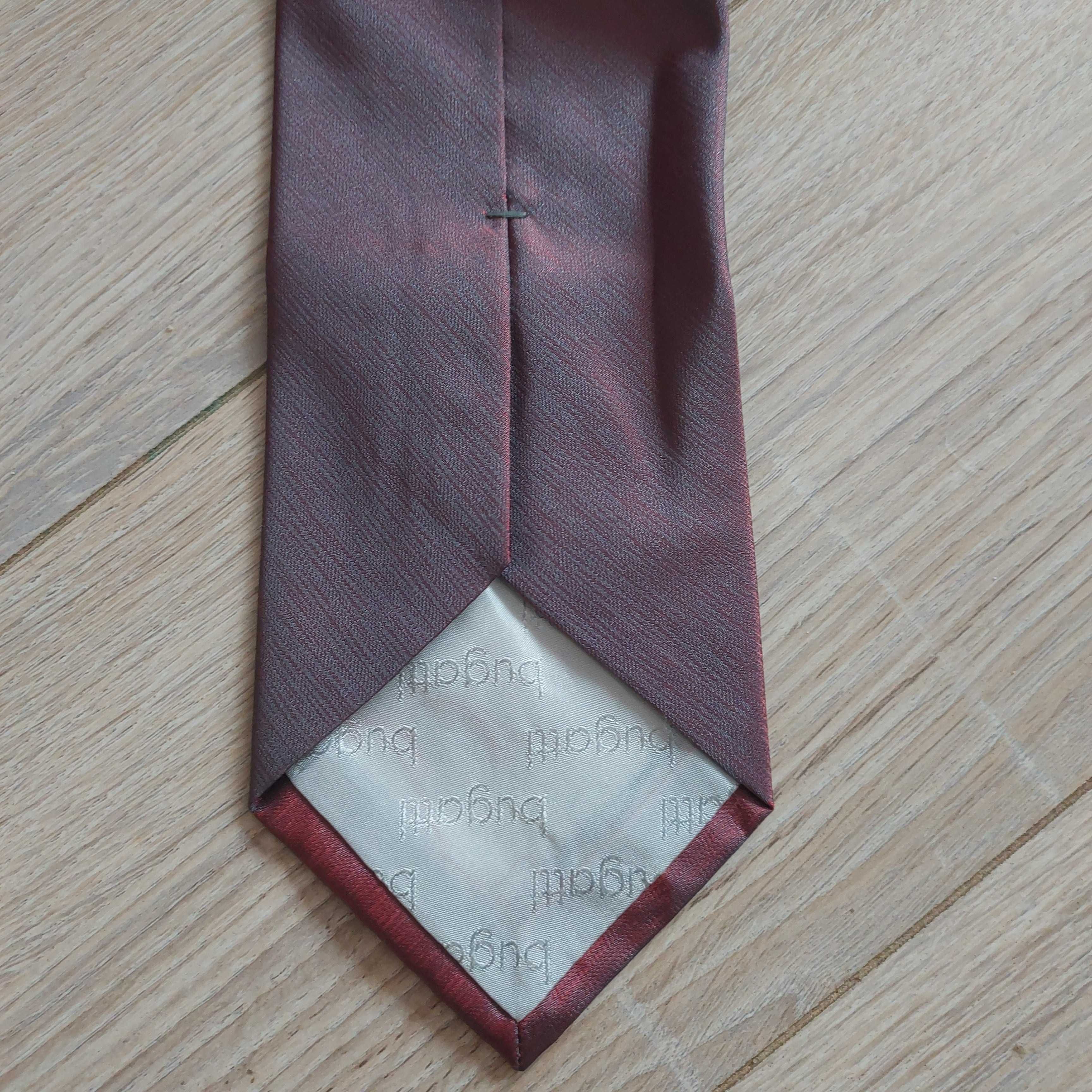 Jedwabny krawat silk bugatti