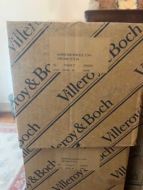 Serviço copos cristal Villeroy & Boch Paloma Picasso Roma