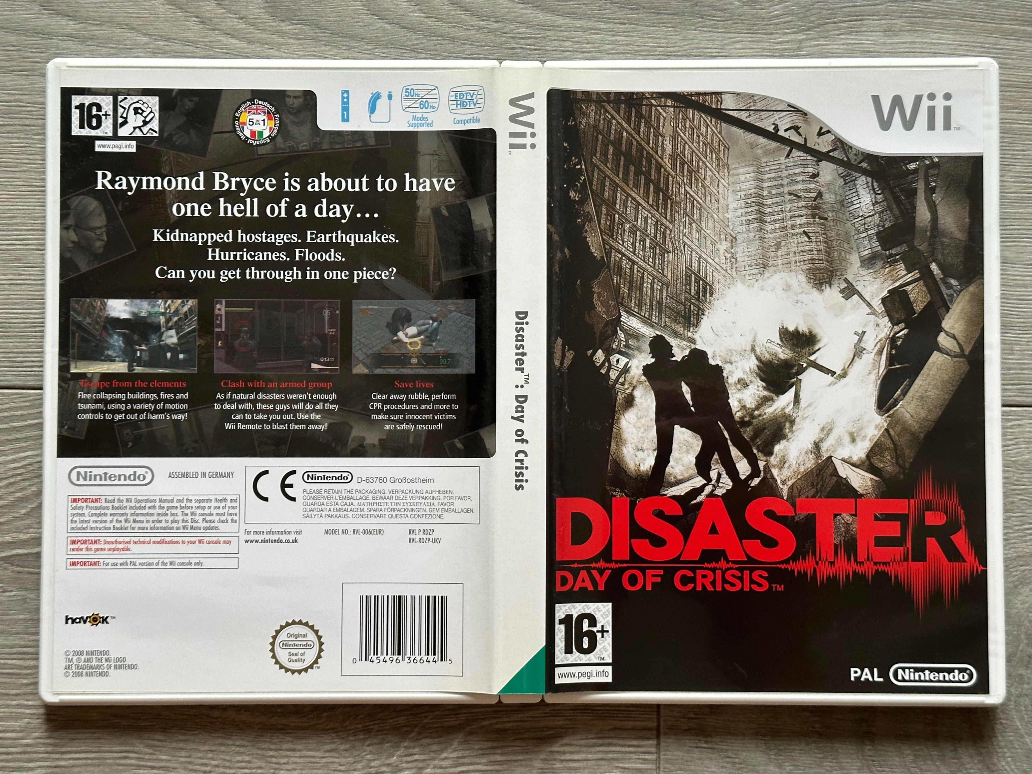 Disaster: Day of Crisis / Wii