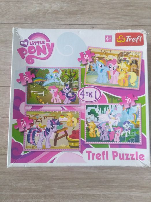 Puzzle my litle Pony 4 w 1