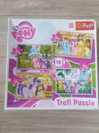 Puzzle my litle Pony 4 w 1