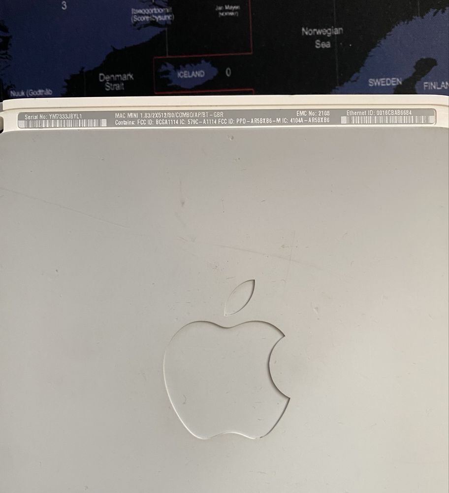 Apple Mac Mini A1114  Intel Core 2 Duo 1.83GHz 1GB RAM/80GB HDD