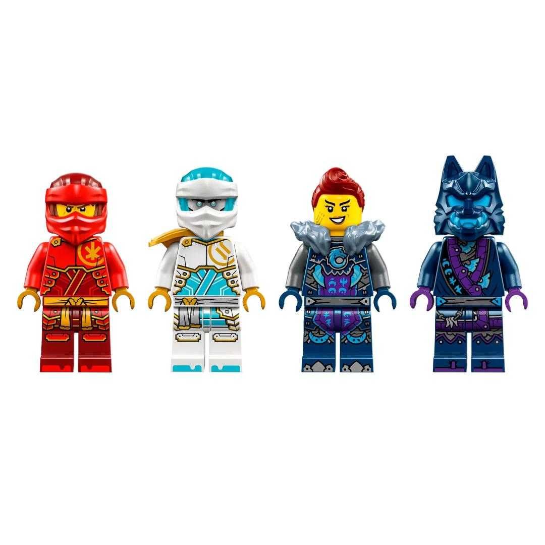 LEGO NINJAGO Mech Żywiołu Ognia Kaia 71808 - 4 figurki w zestawie!