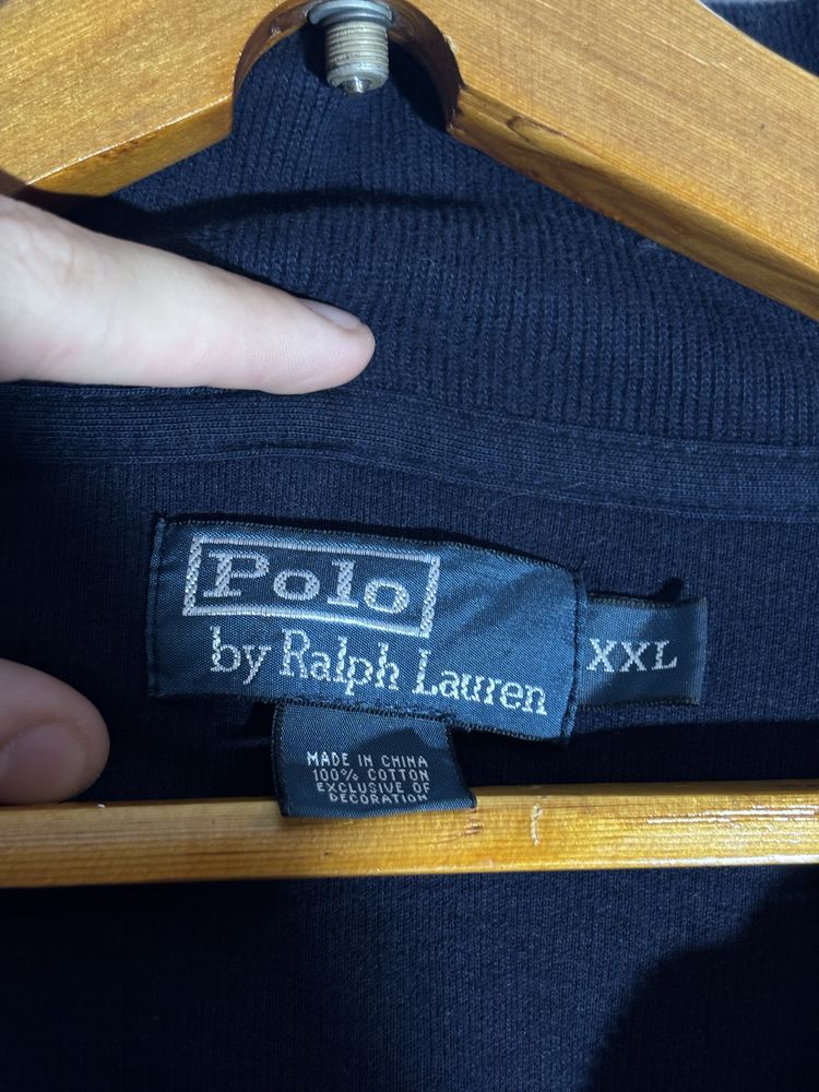Свитер Polo Ralph Lauren 1/4 Zip Темно-синия