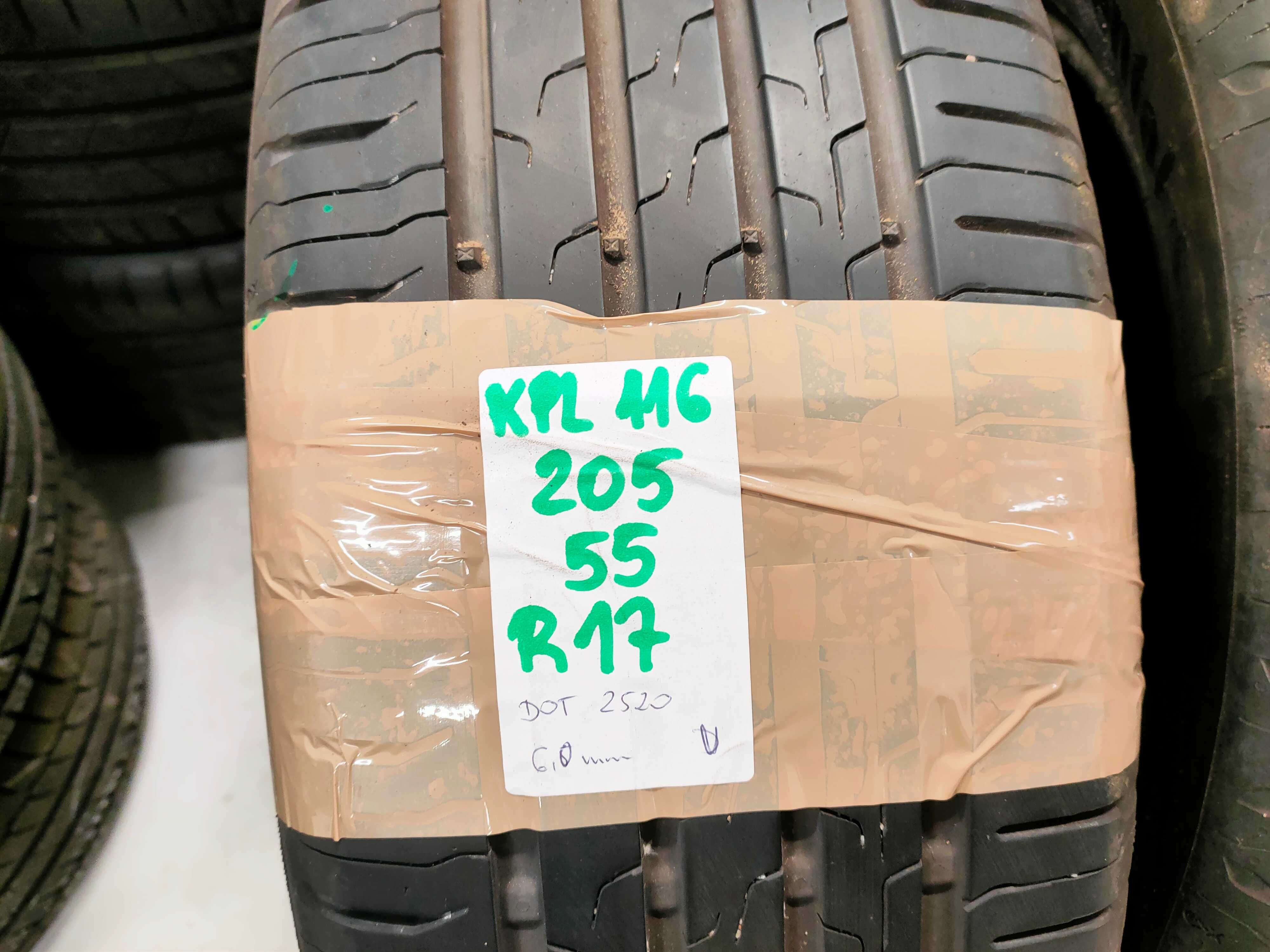 Opony letnie Continental EcoContact 6 205/55/17V 91V KPL 116
