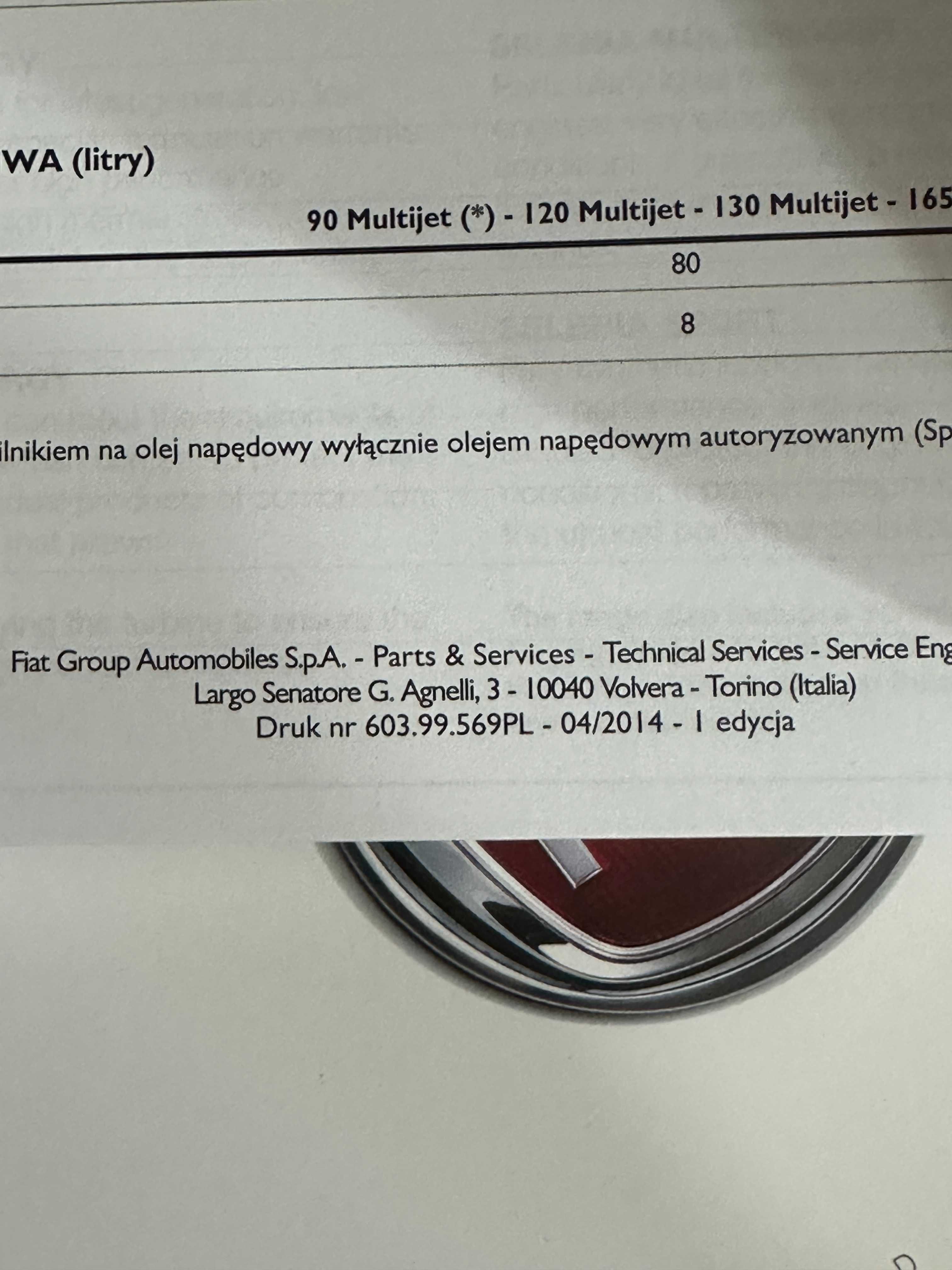 FIAT SCUDO II 2006/2016 Instrukcja Obsługi samochodu + radioodtwarzacz