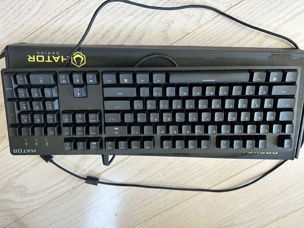 Клавіатура дротова Hator Rockfall USB Mechanical