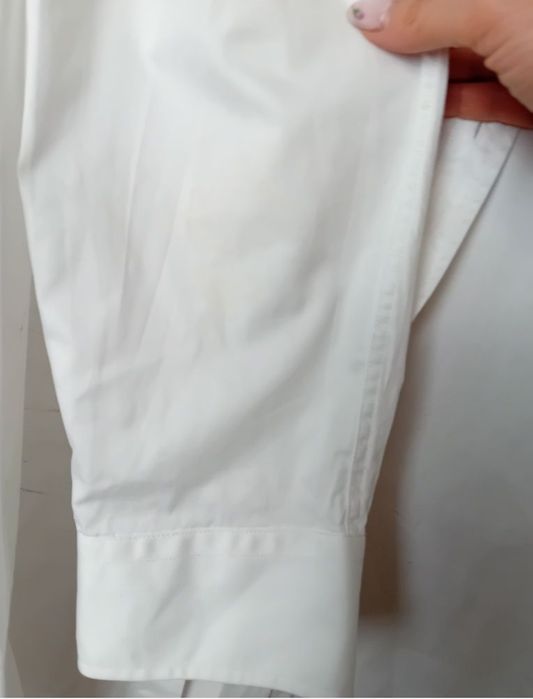 #Vistula koszula biała długi rękaw XL