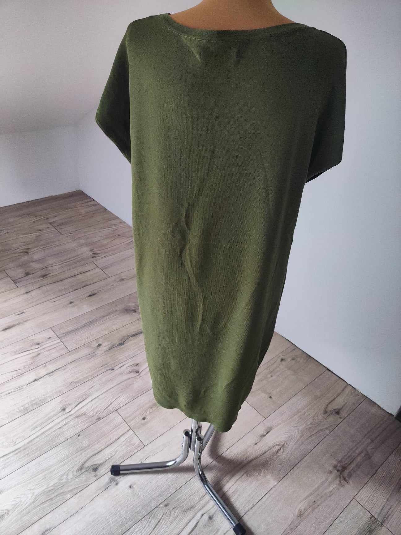 Tunika mini sukienka sukieneczka khaki mohito S 36