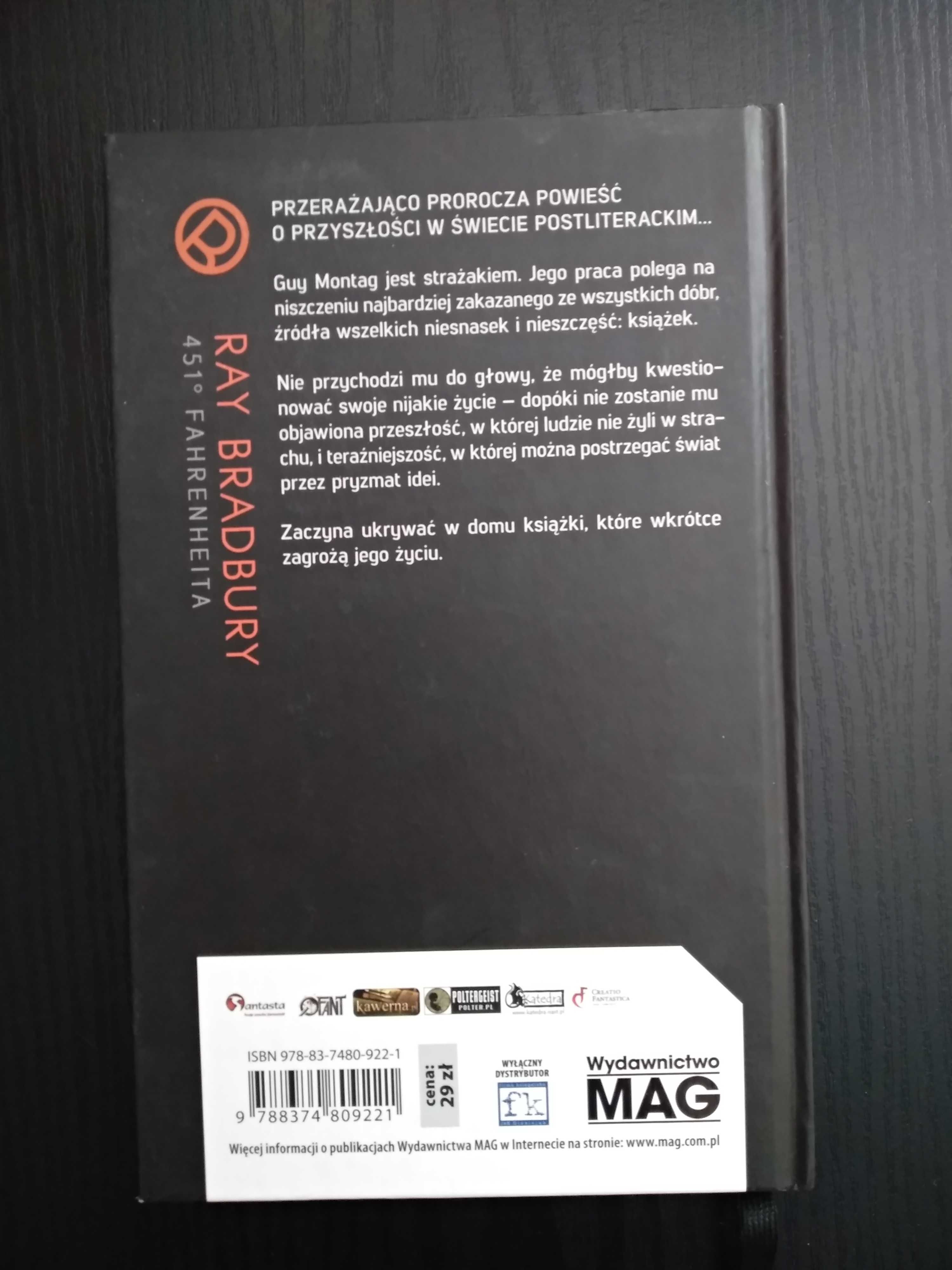 451 stopni Fahrenheita - Ray Bradbury książka