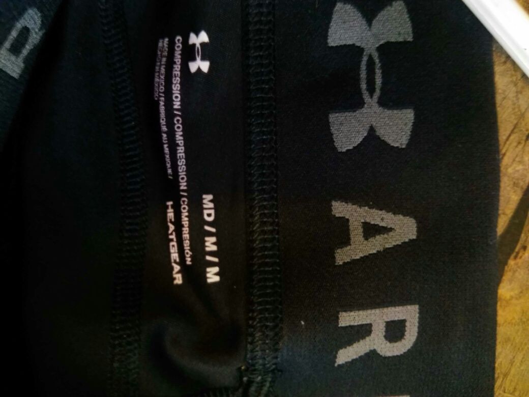 Under Armour compression legginsy 3/4 damskie z USA