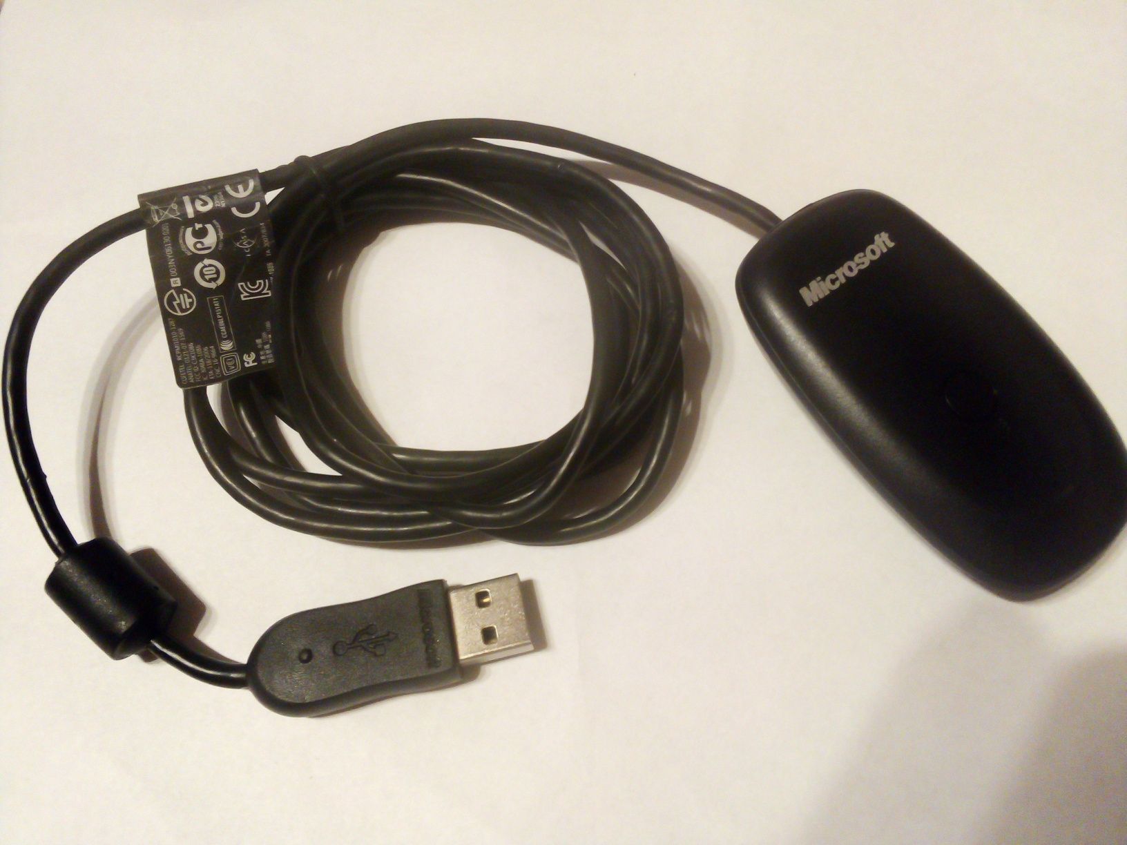 Adapter pc odbiornik PC modem Microsoft oryginalny do pada Xbox 360