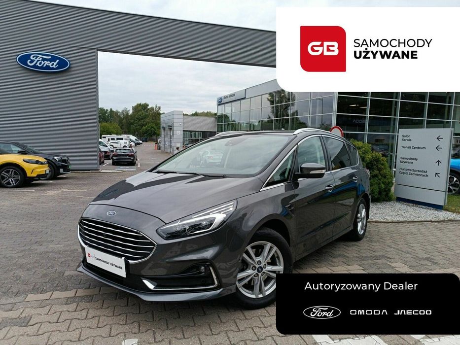 Ford S-Max 2.5 HYBRID 190KM Titanium SalonPL SerwisASO FV23% Gwarancja