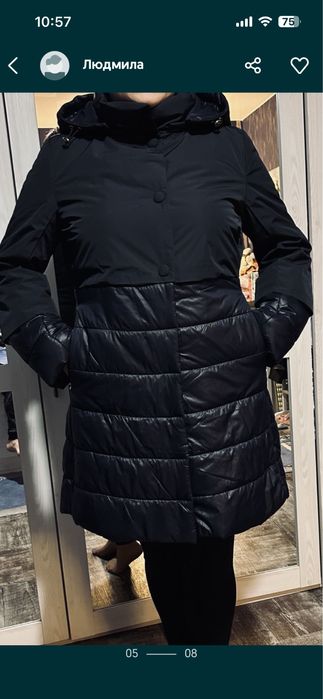 Жіноча демісезонна, осіння куртка, пальто
