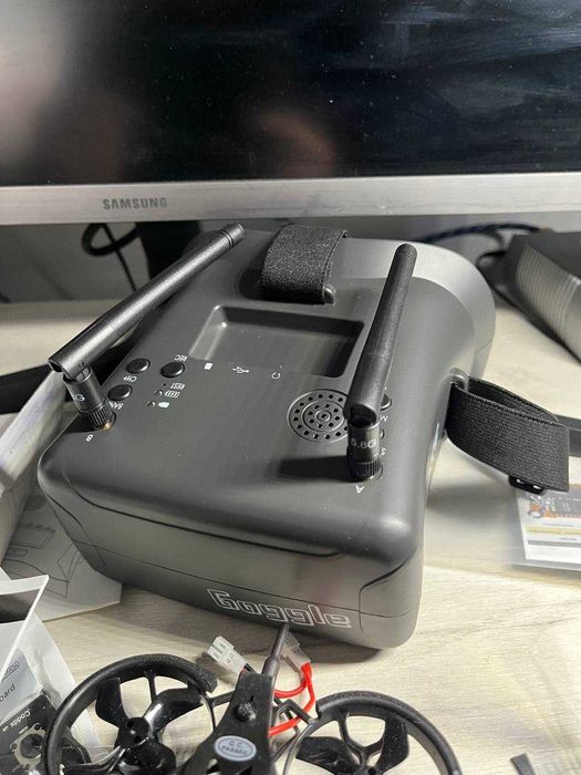 Комплект навчальний FPV дрон GEPRC TinyGO FPV Whoop +батарейки в пульт