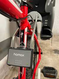 Fotelik dziecięcy na rower firmy Hamax