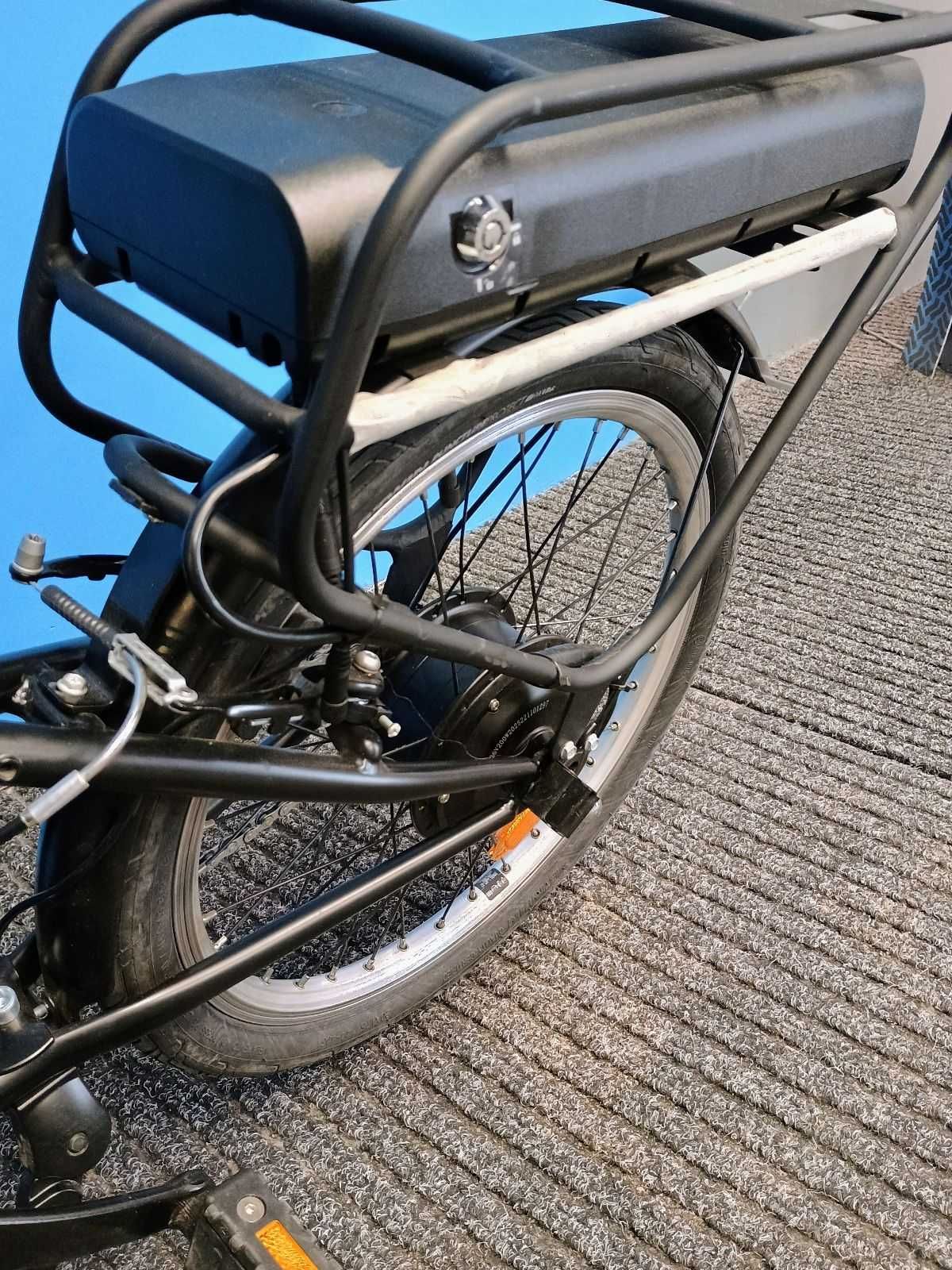 Rower elektryczny składany Btwin E Fold 100- 2ND LIFE GWARANCJA