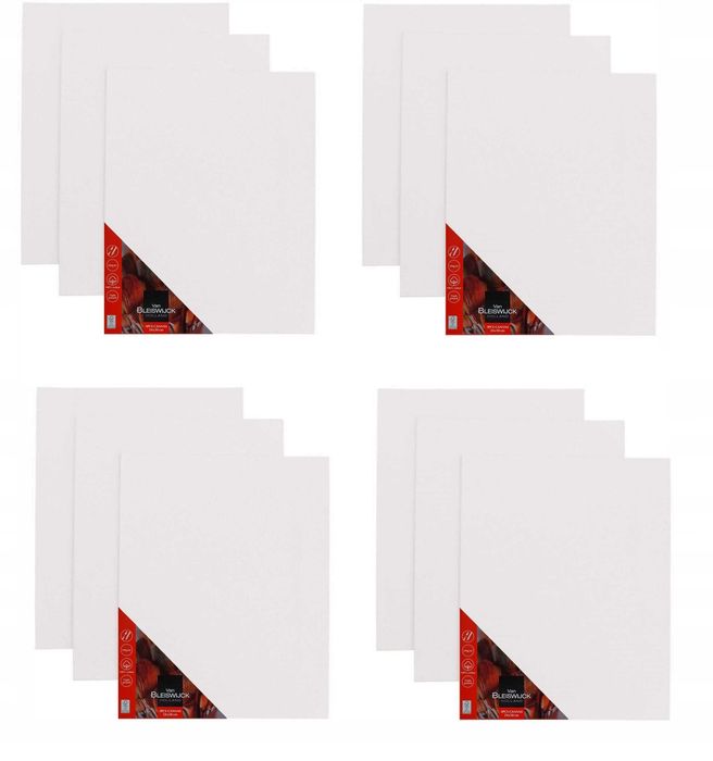 12x PŁÓTNO MALARSKIE 24X30 CM Panel Tablica Malarska do Malowania