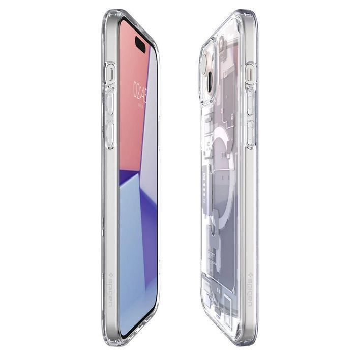 Etui Spigen Ultra Hybrid Mag Z Magsafe Na Iphone 15 - Białe