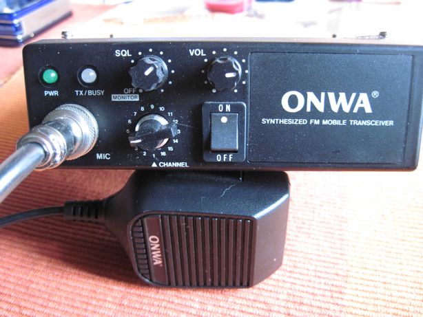 Radiotelefon Onva VHF defekt