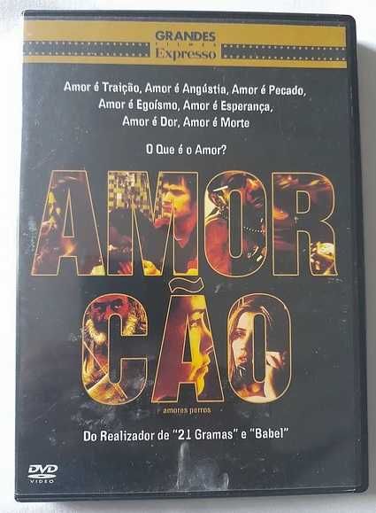 Amor Cão DVD selado de fabrica novo