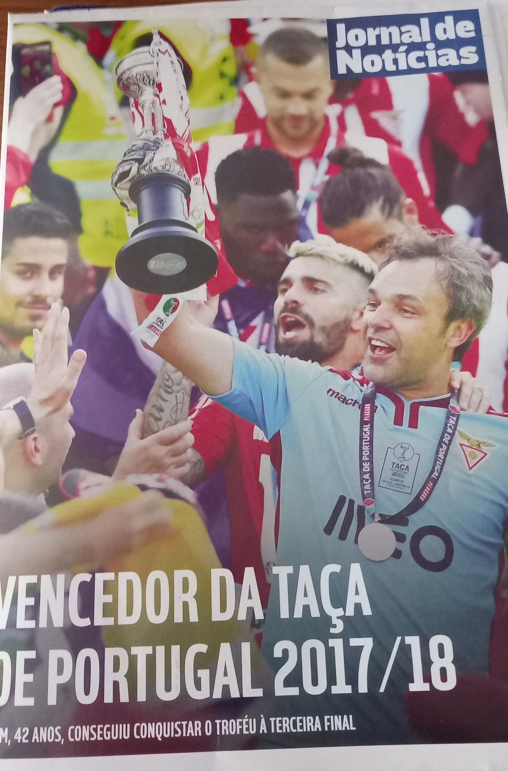 poster do Aves vencedor da taça de Portugal 2017/2018