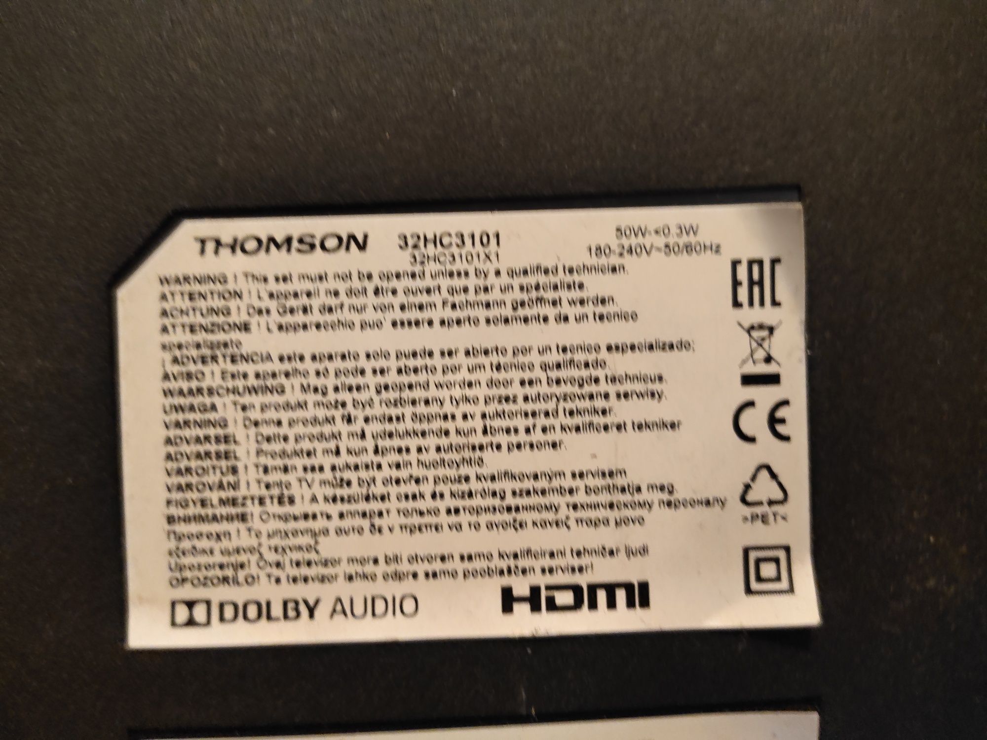Telewizor Thomson 32hc3101