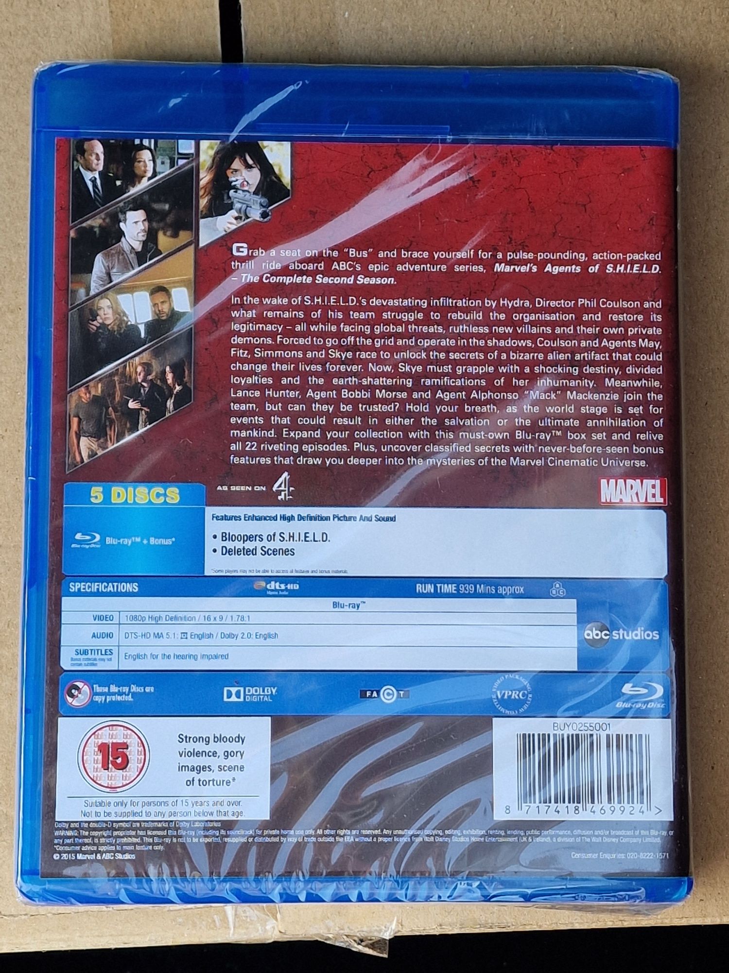 [Blu-ray] Marvel Agent of shield 2