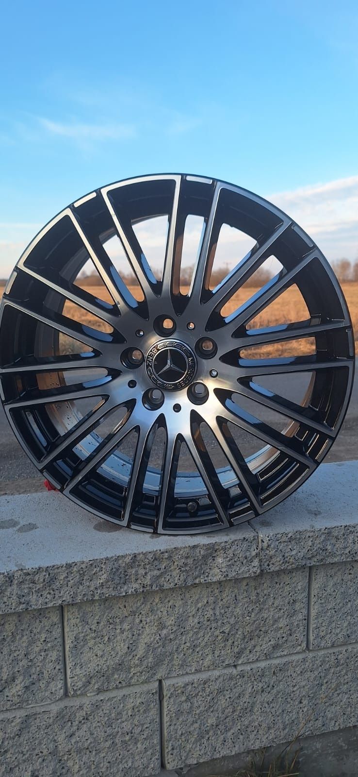 Oryginał! Felgi 18" 5x112 Mercedes C klasa W203 W204 W205 czujniki