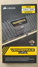DDR4-3200 16Gb(2X8Gb) Corsair Vengeance LPX