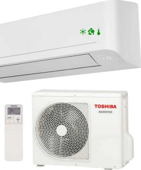 Klimatyzator ścienny Toshiba SEIYA 2 RAS-B13E2KVG-E 3,3 kW z montażem!