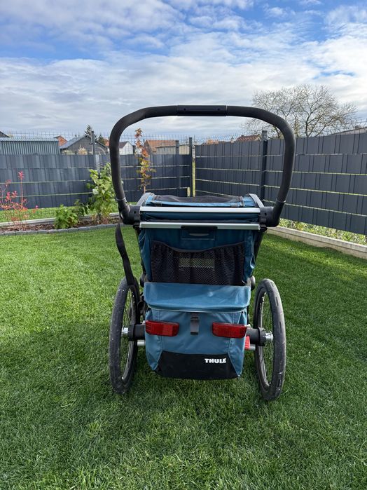 Przyczepka rowerowa Thule Chariot Cross 1 + wkładka do małego dziecka