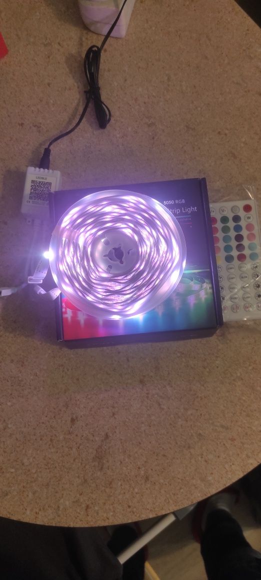 Taśma LED RGB 2x10mb