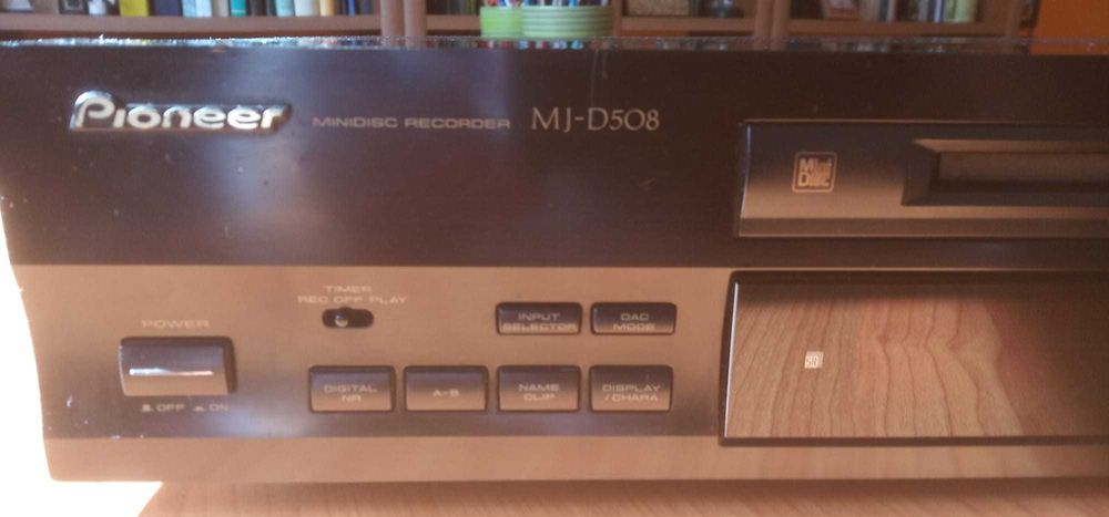 Pioneer MJ-D508 Leitor de Minidisc