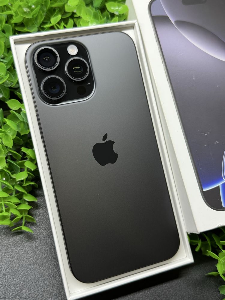 iPhone 16 Pro Max, 256Gb, Black Titanium (Neverlock) Айфон 16 Про Макс