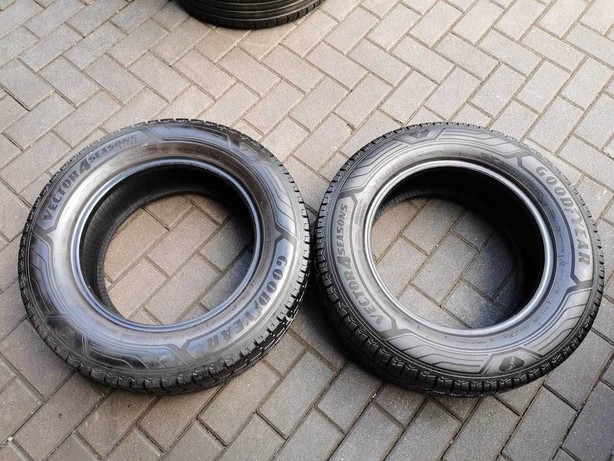 215/65 109/107T R16C GOODYEAR 7mm 2023r Całoroczne Opony 2szt