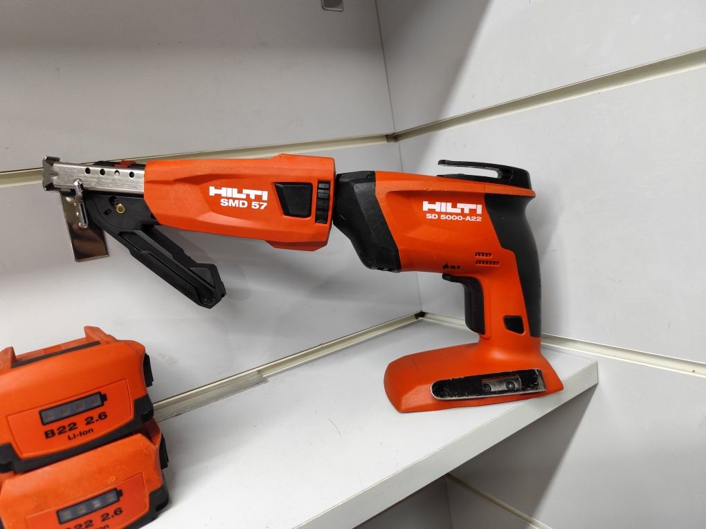 Hilti SD 5000+SMD 57 шуруповерт стрічковий, лєнточний Хілті оригінал