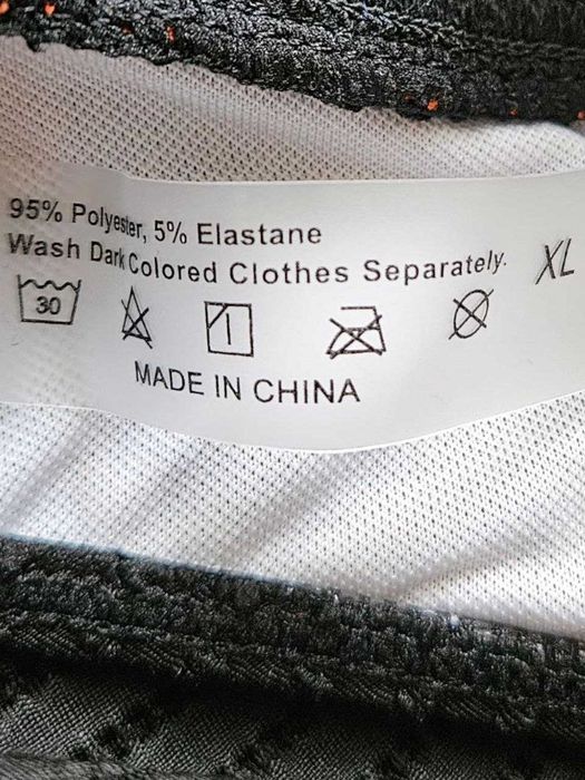 Женский купальник с вышивкой в рубчик топ и высокие плавки SHEIN, L/XL