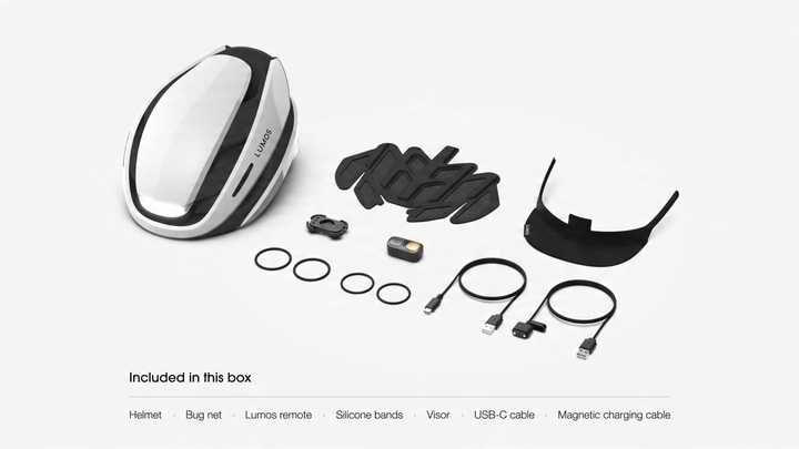 Kask rowerowy LUMOS ULTRA MIPS+ r.S 51-55cm przednie i tylne światło