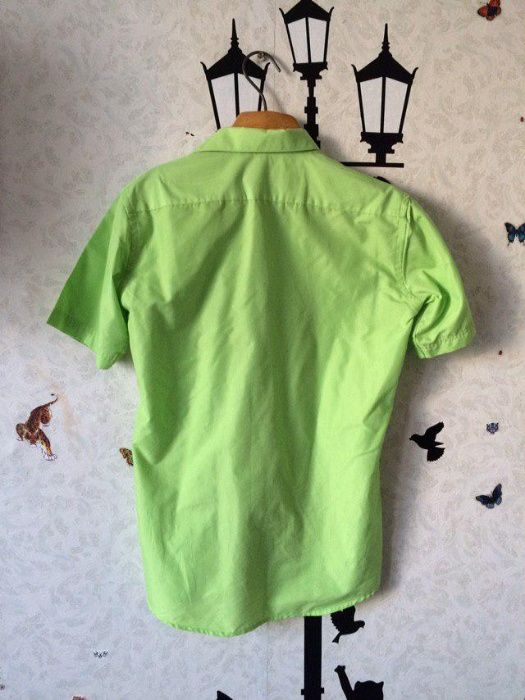 салатовая рубашка на мальчика Lagard, разм.16, LF