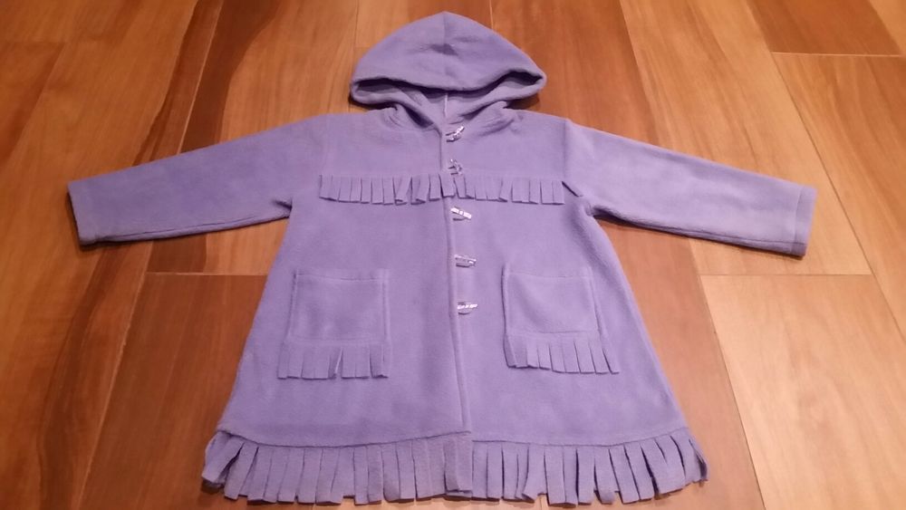 Polarek R 92/98 płaszczyk kurtka bluza panczo z kapturem polar