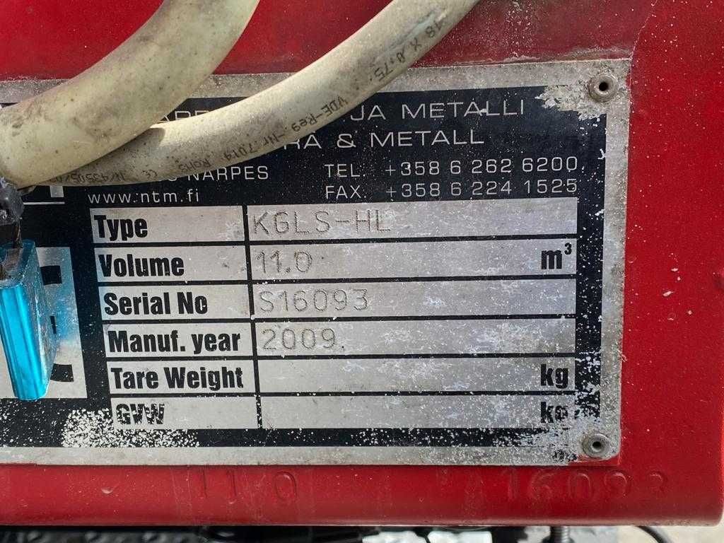 Сміттєвоз DAF CF 75.360 простіший як Man NTM 11m3 мусоровоз ПДВ