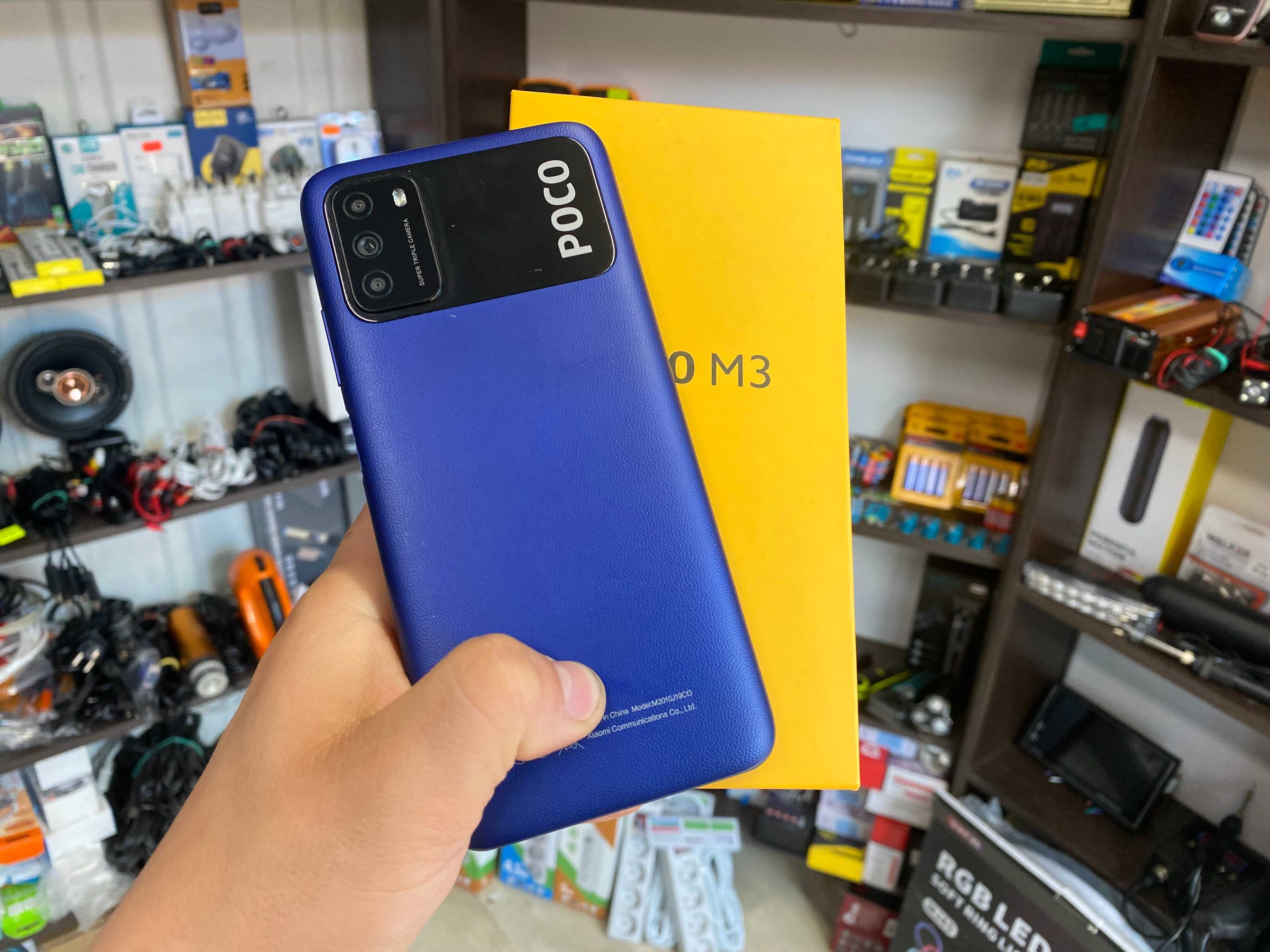 Смартфон Xiaomi Poco M3 4/64g Хороший стан! Магазин!