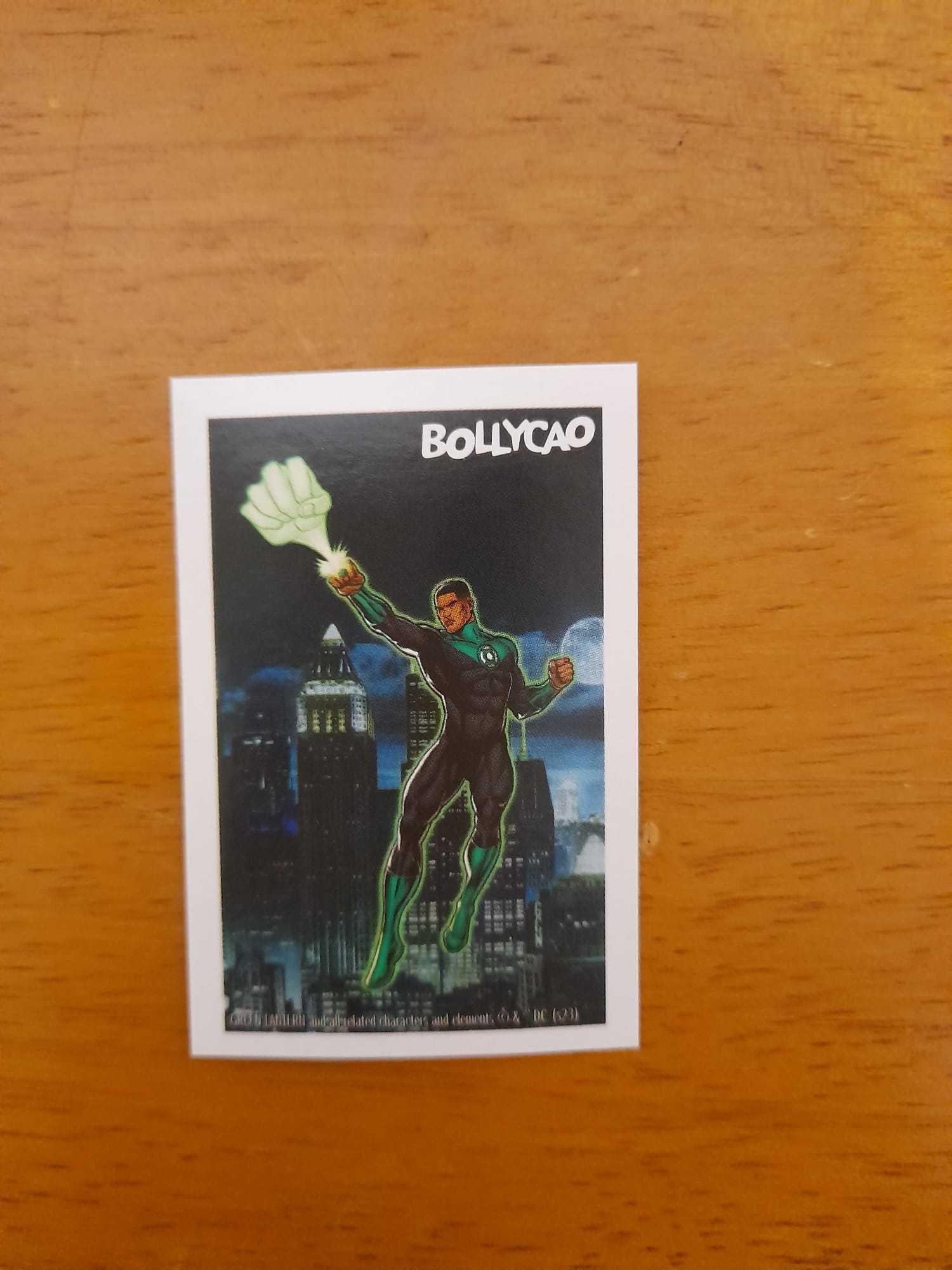 Cromos Colecção "DC" do Bollycao.