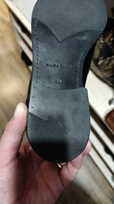 Туфлі лофери чоловічі Zara Man