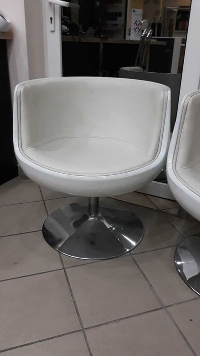 Fotel okręcany , skóra ekologiczna ,
