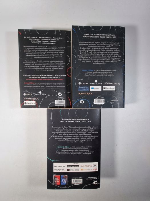 Dwór Cierni i Róż 1-3 / Skrzydeł i Zguby / Mgieł i Furii / Maas