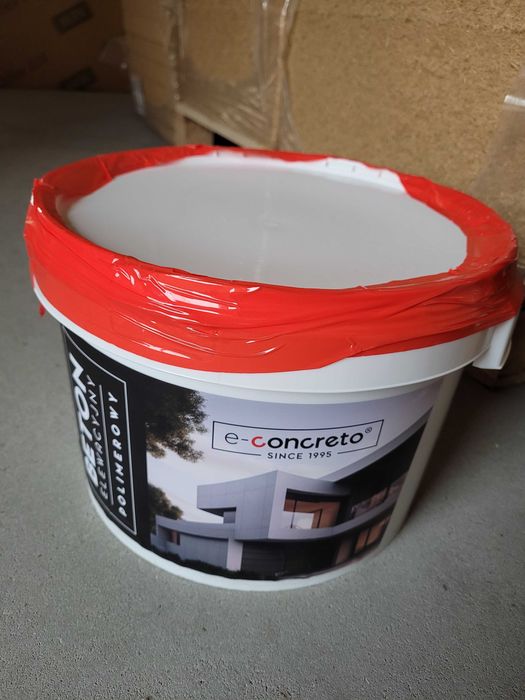 Beton elewacyjny polimerowy e-concreto szary